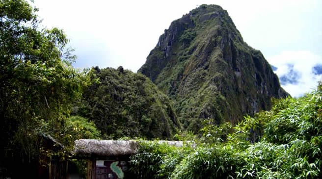Montañas de Machu Picchu: la joven 