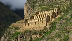 Edificación de los Quilques, en el medio del Valle Sagrado de los Incas 