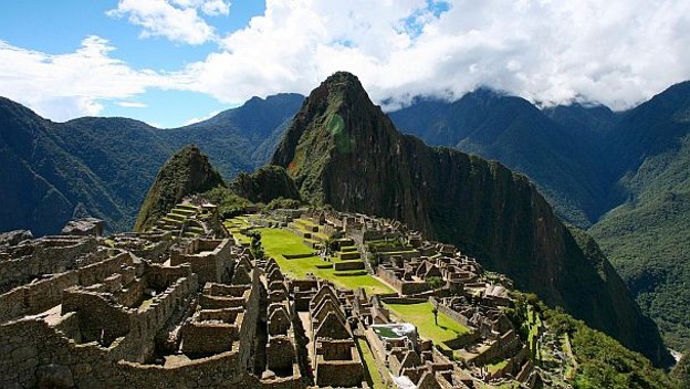 Las montañas de Machu Picchu