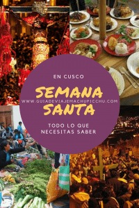 Semana santa en Cusco