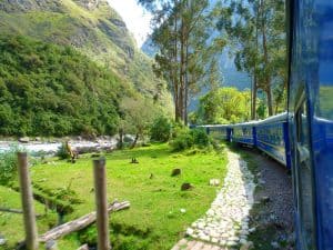 Viajar en tren a Machu Picchu