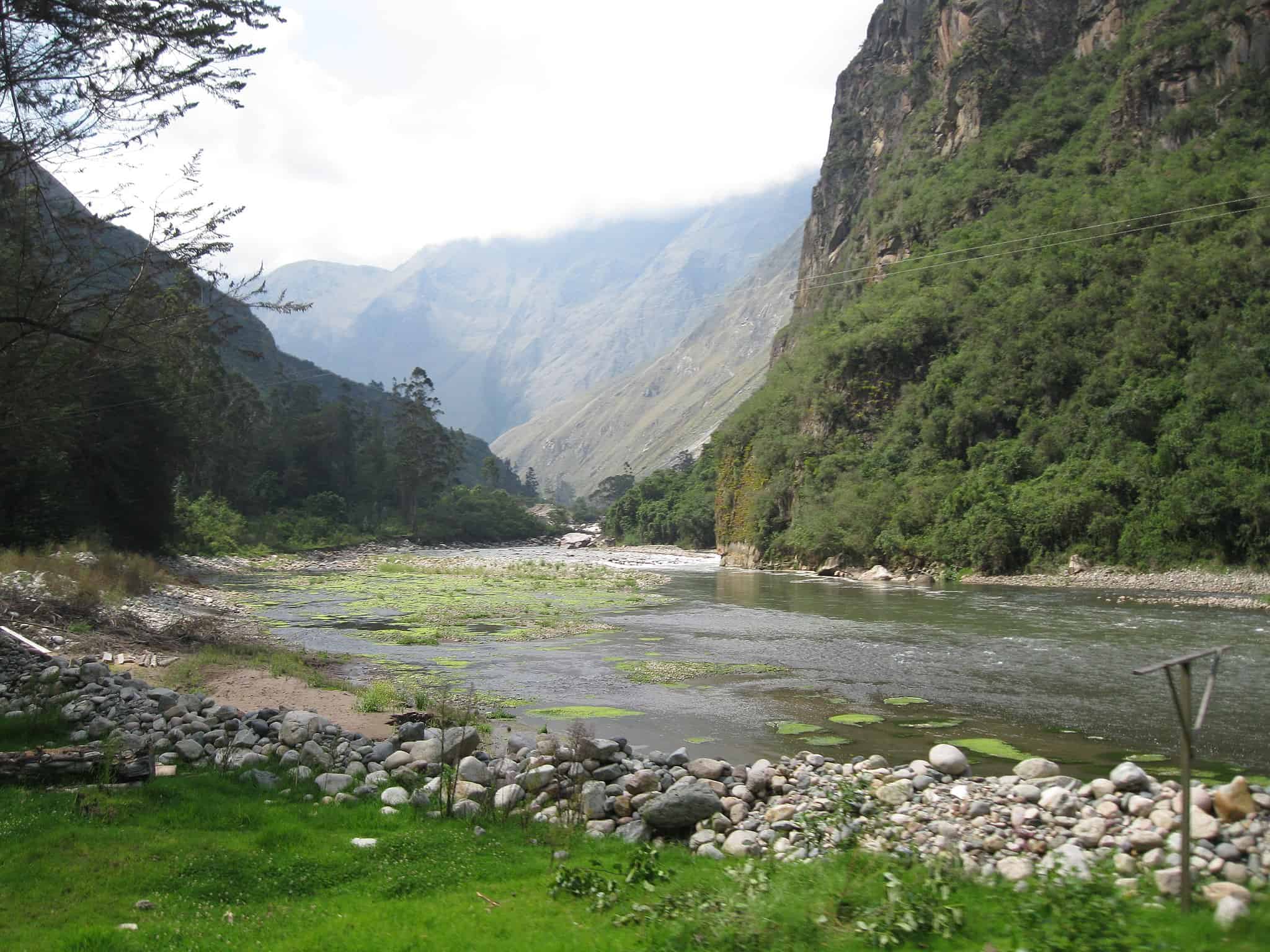 donde queda machu picchu - rio urubamba