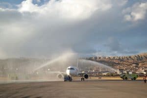 latam - vuelo santiago cusco