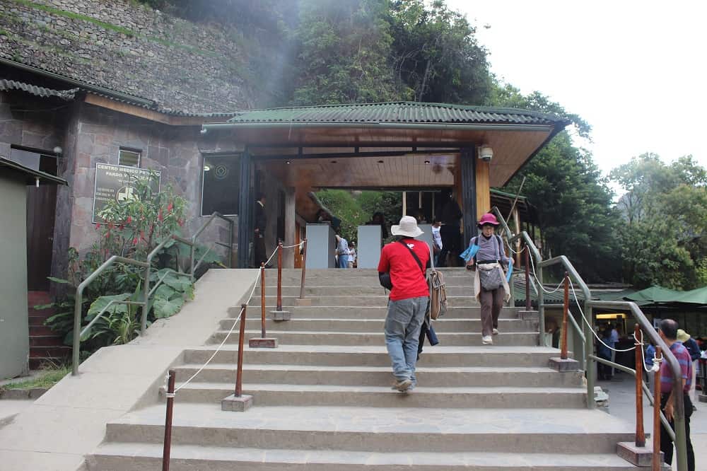 Acceso Principal a Machu Picchu, cerca de donde se inicia el Circuito 1