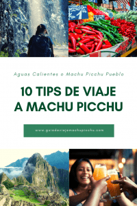 Consejos de viaje a machu picchu
